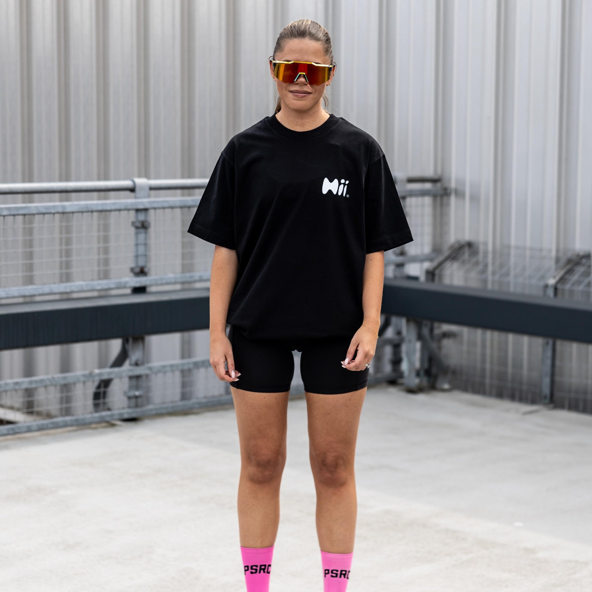 HiiCLUB RUN T-SHIRT (Black)