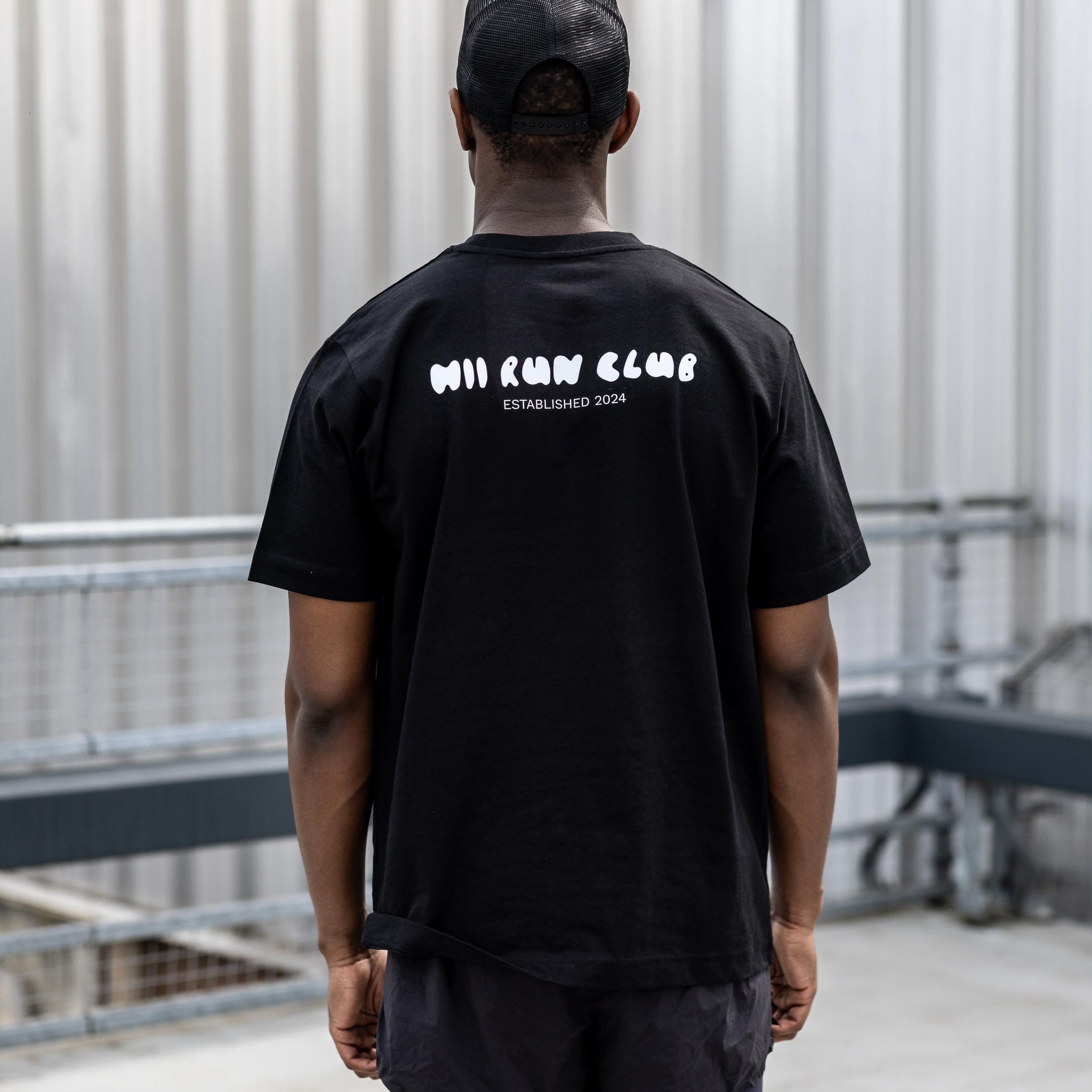 HiiCLUB RUN T-SHIRT (Black)